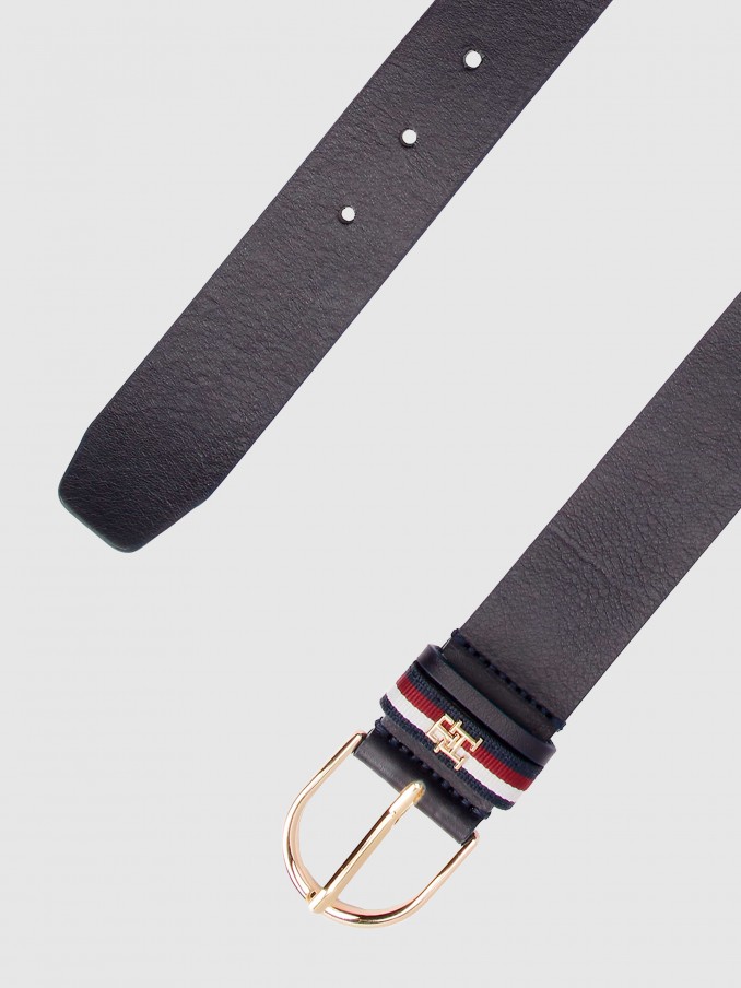 Belt Woman Navy Blue Tommy Jeans