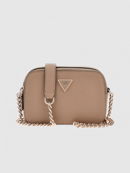 Handbag Woman Beige Guess
