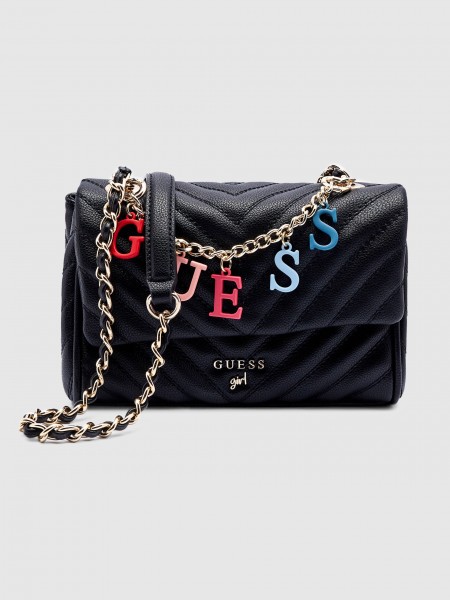 Bolsos de Hombro Nia Negro Guess
