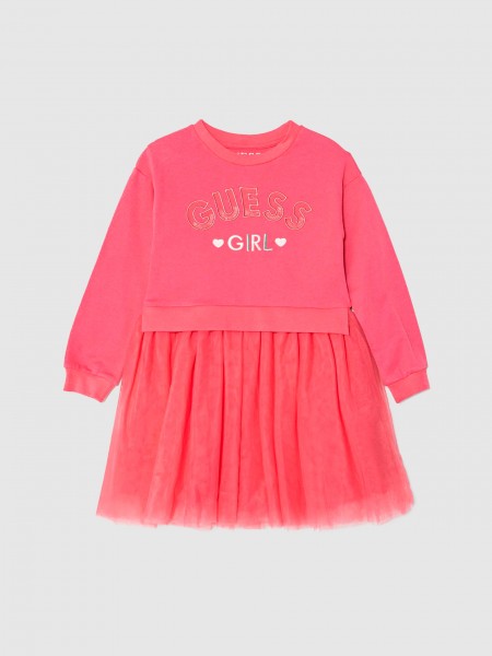 Dress Girl Red Guess