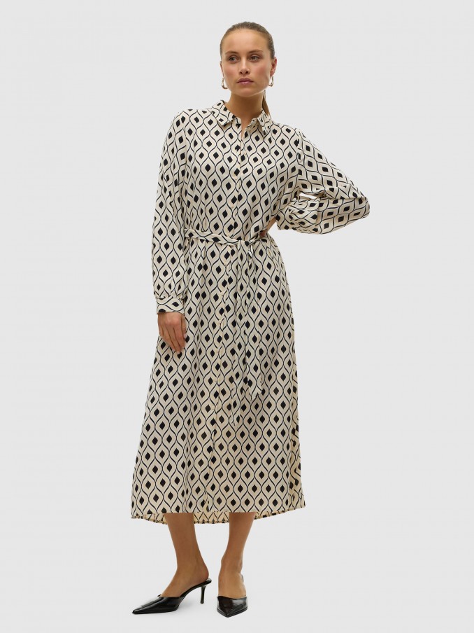 Dress Woman Print Vero Moda