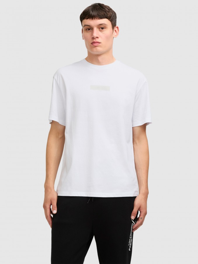 T-Shirt Homem Jjtaka Tee Ss Crew Neck Jack & Jones