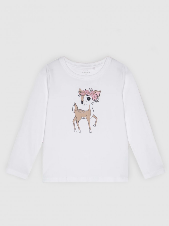 Sueter Niña Blanco Name It