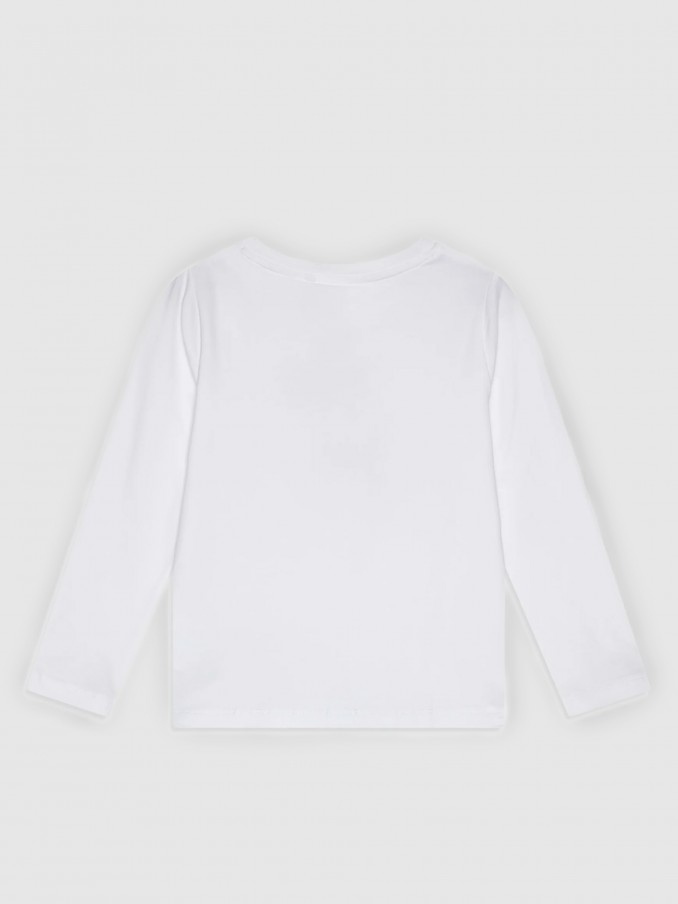Sueter Niña Blanco Name It