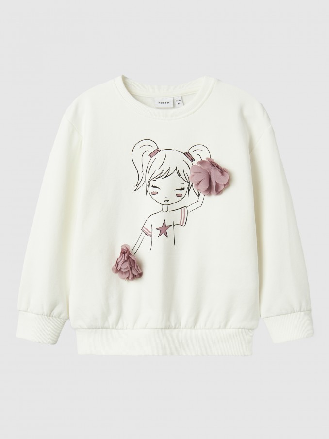 Camisolas Menina Nmftpia Nreg Sweat Bru Name It