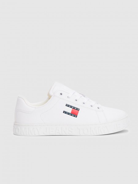 Tenis Mujer Blanco Tommy Jeans