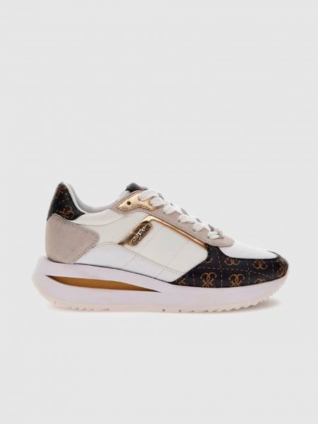 Sneakers Woman Beige Guess