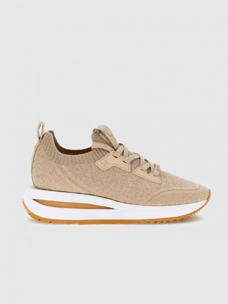 Sneakers Woman Beige Guess