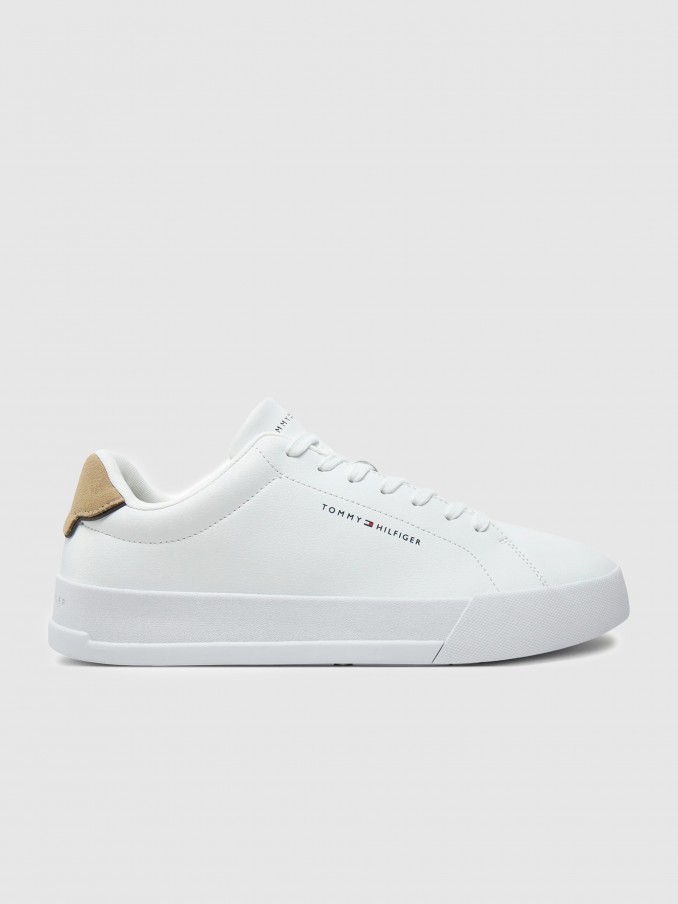 Tenis Hombre Crema Tommy Jeans