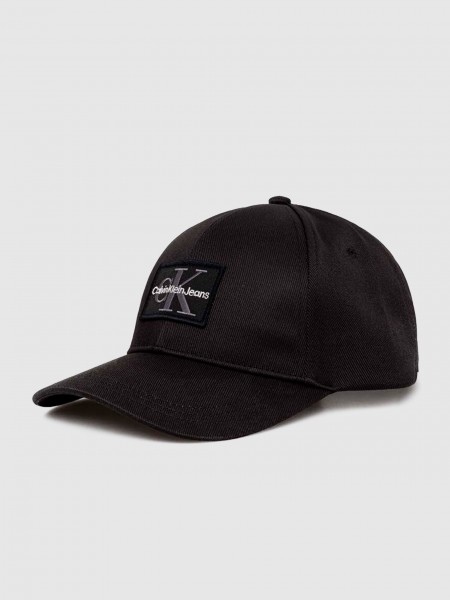 Homem Mono Logo Patch Cap Calvin Klein