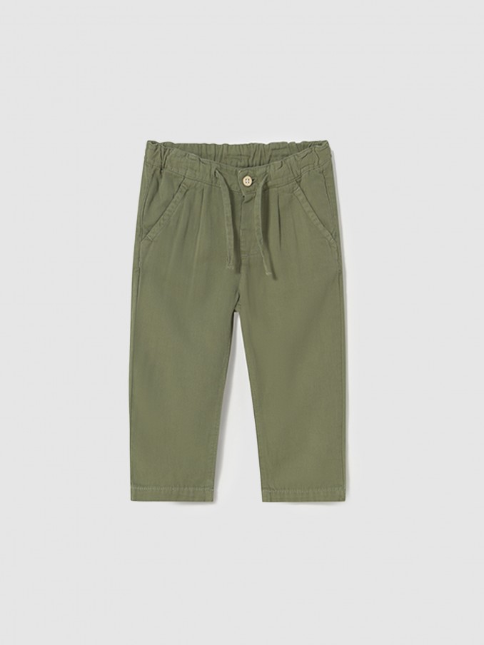 Pantalones Bebe Niño Verde Mayoral