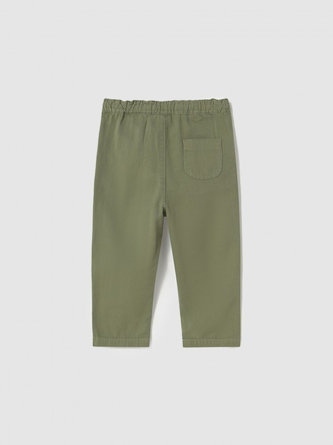 Pantalones Bebe Niño Verde Mayoral