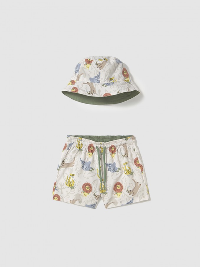 Conjunto Bebe Nio Beige Mayoral