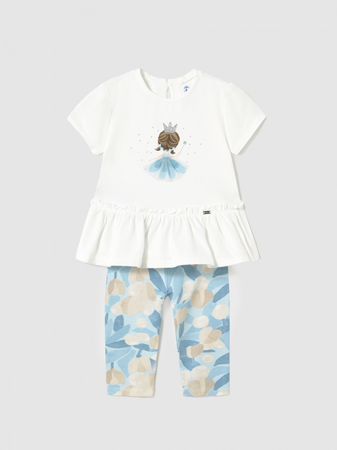 Conjuntos Menina Conj. Leggings Estampadas Mayoral