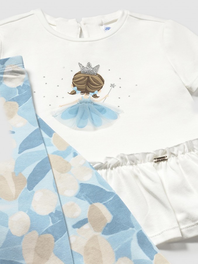 Conjuntos Menina Conj. Leggings Estampadas Mayoral