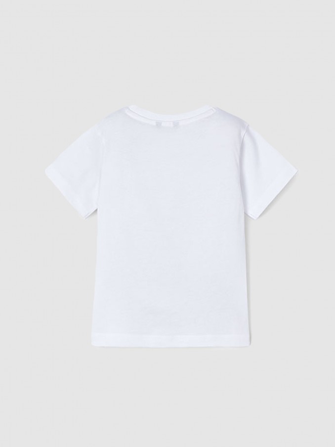 T-Shirt Boy White Mayoral
