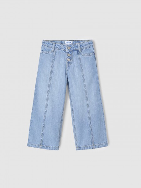 Calca Menina Calca Denim Fluida Mayoral