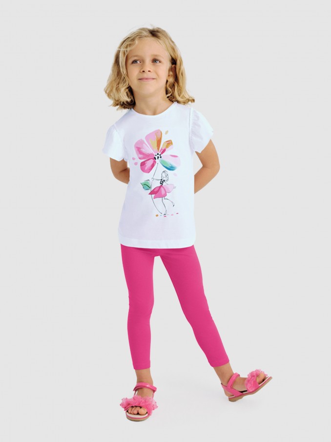 Conjuntos Menina Conj. Leggings Flor Mayoral