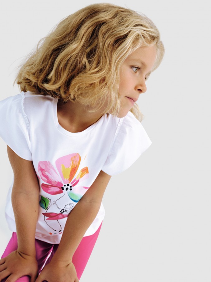Conjuntos Menina Conj. Leggings Flor Mayoral