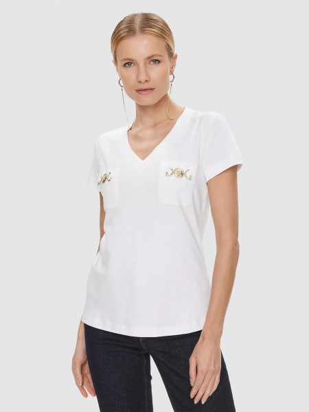T-Shirt Woman White Marciano