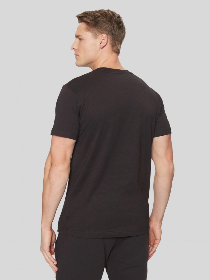T-Shirt Homem 78Up600 S Vembl Small Thickfoil T-Shirt Versace