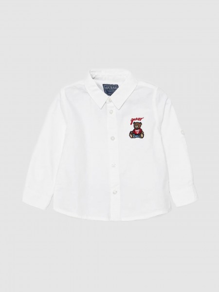 Camisa Menino Oxford Guess Kids