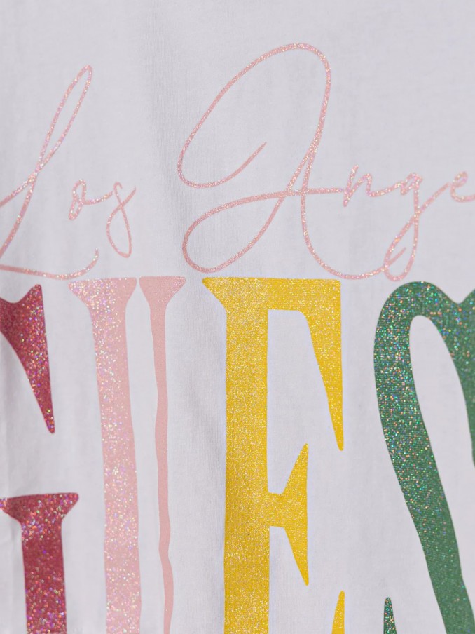 T-Shirt Menina Ss T-Shirt Guess Kids