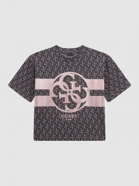 T-Shirt Menina Ss T-Shirt Guess Kids
