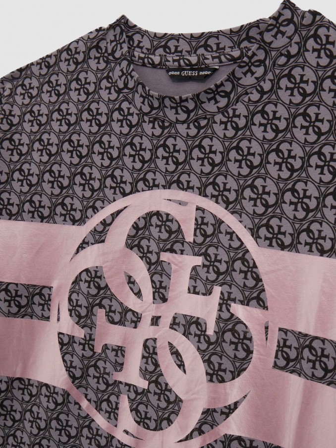 T-Shirt Menina Ss T-Shirt Guess Kids