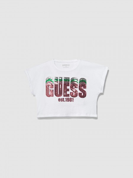 Camiseta Nia Blanco Guess