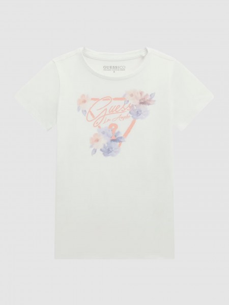 T-Shirt Menina Ss T-Shirt Guess Kids