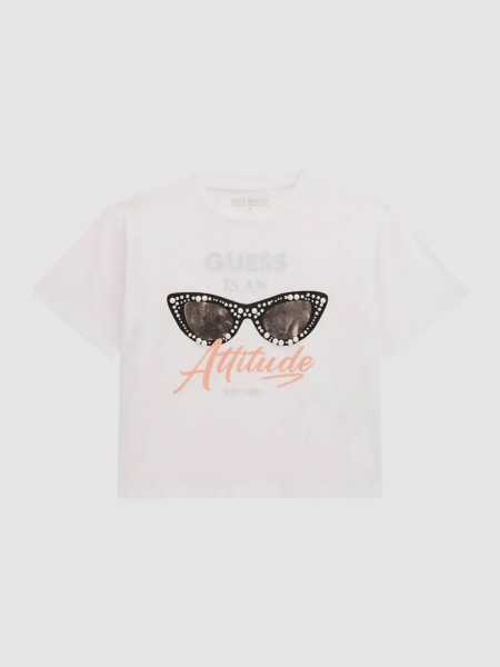 T-Shirt Menina G011 Guess Kids