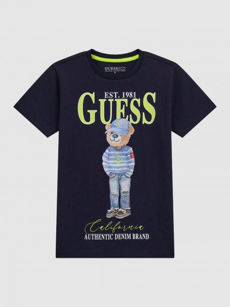 T-Shirt Menino Ss T-Shirt Guess Kids