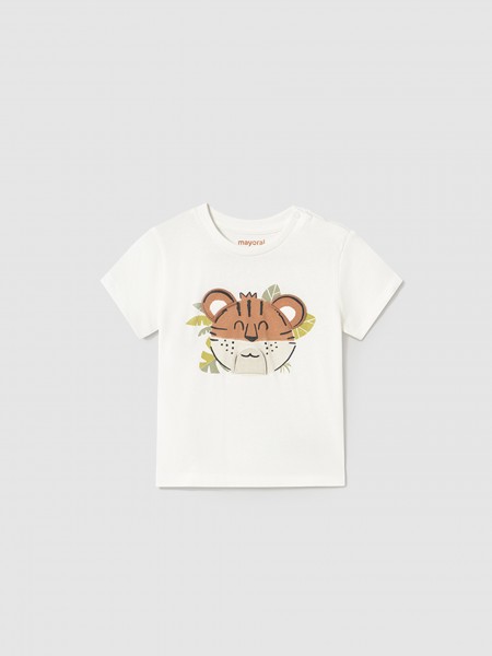T-Shirt Menino Tshirt Tigre Play Mayoral