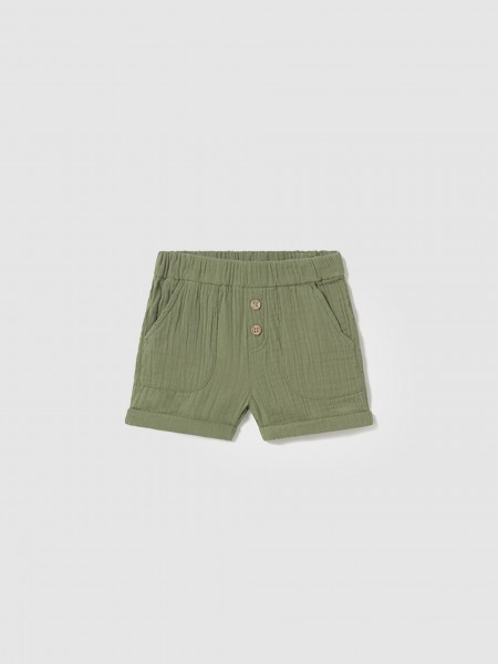 Calcao Menino Bermuda Bambula Mayoral