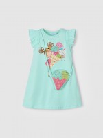 Dress Girl Green Water Mayoral Dress Girl Green Water Mayoral