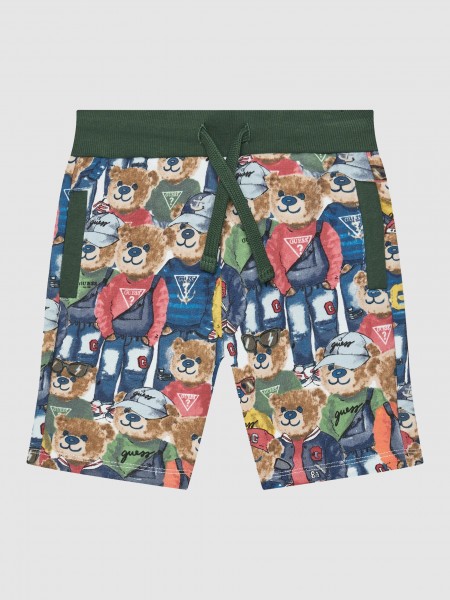 Pantalones Cortos Bebe Nio Multicolor Guess