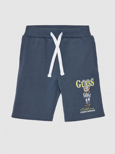 Shorts Baby Boy Blue Guess