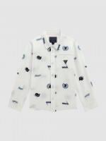 Jacket Girl White Guess Jacket Girl White Guess