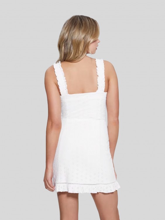 sachin and babi light blue dress Dress Woman Guess White - W4GK16KCA00.1