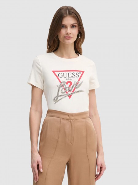Camiseta Mujer Guess
