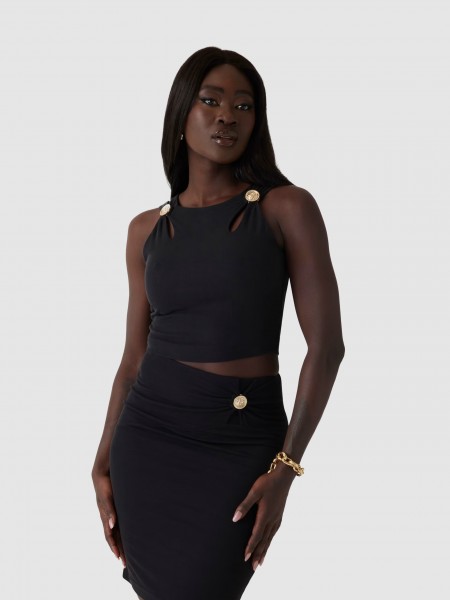 Top Mulher Zama Cut Guess