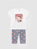 Conjuntos Menina Conj. Leggings Estampadas Mayoral Conjuntos Menina Conj. Leggings Estampadas Mayoral