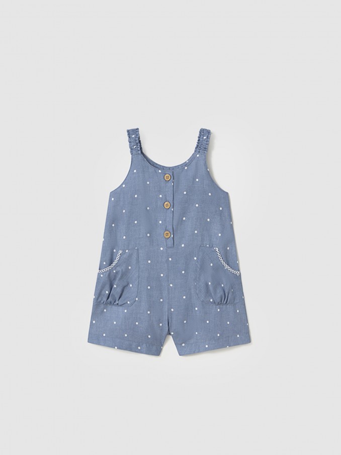 Overall Baby Girl Jeans Mayoral
