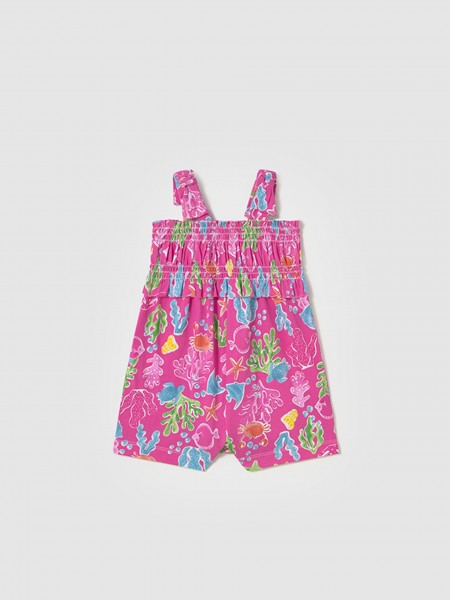 Overall Baby Girl Rosa Fuchsia Mayoral
