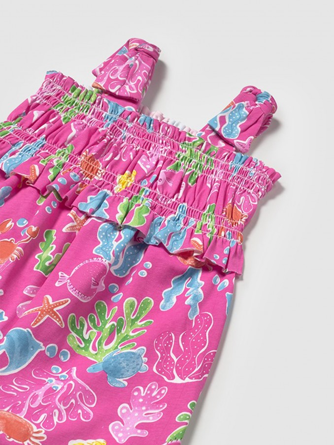 Overall Baby Girl Rosa Fuchsia Mayoral
