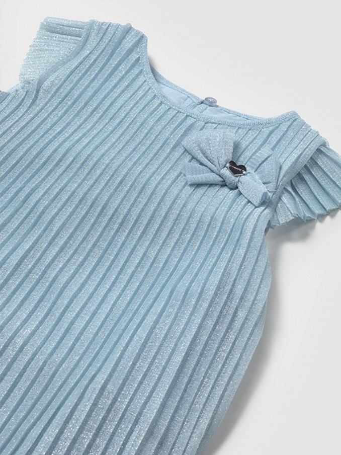 Dress Baby Girl Light Blue Mayoral