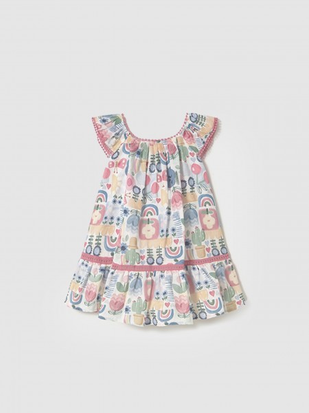 Dress Baby Girl Rose Mayoral