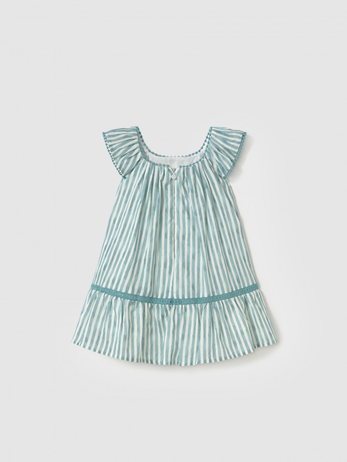 Dress Baby Girl Green Water Mayoral