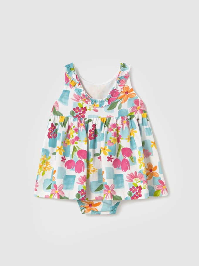 Dress Baby Girl Multicolor Mayoral